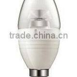 LG LED CANDLE 5W 300LM 2700K DIM CLEAR