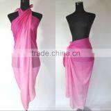 Fashionable Beach Pareo Sarong in 100% Polyester BP068 - With Audited Factory Quality Choice thumbnail-3