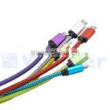 3.3 Ft(1M) High Speed Aluminum Shell Nylon Braided USB 2.0 A Male to Micro USB Male Cable thumbnail-5