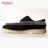 Swede Leather Lace-up Mens Casual Shoes thumbnail-3