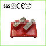 Double Bar Metal Grinding Disc Floor Polishing Concrete Pads