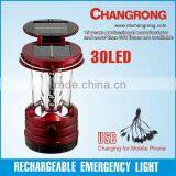 2015 USB Charging Solar Led Portable Lantern 220V