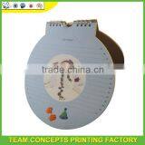 China Cheap Promotional Desk Calendar in Different Shapes