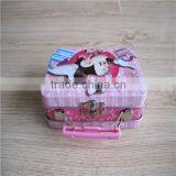 Rectangular Shaped Lunch Tin Box With Mickey Mouse Printing thumbnail-3