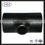 High Quality 150# Sch40 Steel Reducing Tee thumbnail-1