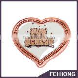 Promotion Cheap Custom Zamac 6 Plating Printing Button Badge Pin