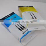 Custom Offset Printing Transparent Folding Plastic Box Factory for Cable and Usb Charger