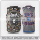 2016 Basketball Jersey Design,basketball Jersey Uniform Design Color Red thumbnail-4