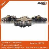 AB Single Hole Hardware Brass Pull Ring Knob thumbnail-2