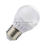 Plastic and Aluminum Body CE ROHS LED 3w G45 Bulb E27 thumbnail-2