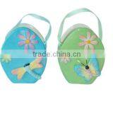 Hand Made Ceramic Tote With Spring Festival