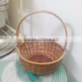 Bamboo Baskets for Flowers, Rattan Flowers Baskets thumbnail-6