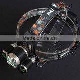 A-OK 3x CREE XM-L T6 LED Headlight 3T6 Headlamp thumbnail-3