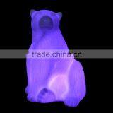 Battery Operated Mini Polar Bear Shaped Light for Family Decoration Led Lamp