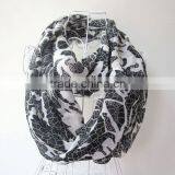 Hot Sale High Fashion Paisely Print Spring Polyester Scarf Women From Real Scarf Factory thumbnail-1