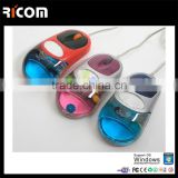 Liquid Wired Mouse with Logo Floats/USB Aqua Mouse--Shenzhen Ricom