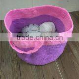 Knitting Hanging Crochet PP Basket thumbnail-1