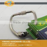 Factory Direct Sale High Quality Nickel D Shape Book Ring With Screw thumbnail-1