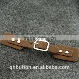 PU Leather Toggle Decorative Button for Skirt