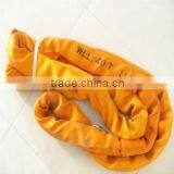 Double Ply Polyester Lifting Round Sling Nylon Lashing Belt thumbnail-2