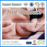 China Market Cartoon Print Flannel Fleece Baby Blanket thumbnail-2