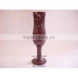 Red Zebra Marble Champagne Glasses thumbnail-1
