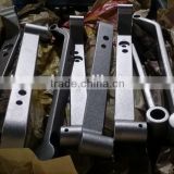 china aluminium alloy handle / die casting handle bracket/industrial handle bracket