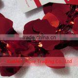 8 Foot Long Valentines Holographic Foil Heart Garland thumbnail-2