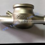 Patented precision casting 2016 hotsale stainless steel 201 water meter shell