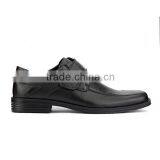 Black Bull Leather PU Outsole Men's Business Casual Leather Shoes Flat Shoes Gentleman Microfiber Pattern thumbnail-3