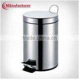 5L Hotel Superior Room Stainless Steel Sanitary Ware Food Step Rubbin Bin,Pop Up Trash Can thumbnail-1