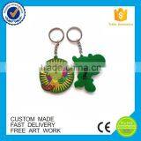 Promotion Custom Design Flexibale Soft Pvc Rubber Keychain