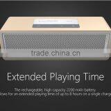 2016 Customized New Arrival Super Bass Rectangle Bluetooth Woofer Speakers 15W With Nfc, Aluminum Case thumbnail-2