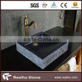 Squared Shanxi Black Granite Basin thumbnail-1
