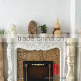 modern marble fireplace frame in beautiful picture