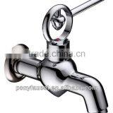 High Quality Taiwan Made Polished Mounted Single Handle Water Tap Faucet thumbnail-1