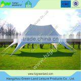 Aluminum Double Peaks Star Shelter, Star Canopy, Star Shade, Star Tent thumbnail-2