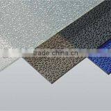 Polycarbonate Raindrop Embossed Sheet for Bathroom Wall/PC Embossed Sheet thumbnail-1