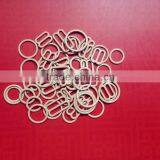 T-fashion Adjustable OEM Service China Factory Bra Underwear Accessories Nylon Cated Beige Bra Adjuster thumbnail-4