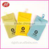 Hot Products Silk Screen Printed Microfiber Mobile Phone Pouch thumbnail-2