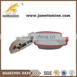 11" Melamine Long Handle Bowl With Lid thumbnail-4