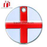 Colorful Printed Custom Zinc Alloy Dog Tag,Pet Tag