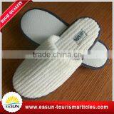 Customized Design Comfortable White Waffle Personalized Hotel Slipper thumbnail-1