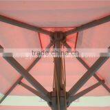High Quality Aluminum Square Outdoor Patio Umbrellas Garden thumbnail-5