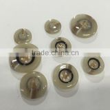 Plastic buttons for garments accessory