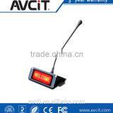 Voting and LED Display Feature Desktop Chairman/delegate Microphone
