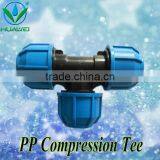 Professional 75mm PP Compression 90 Degree Tee Quality / Price Good