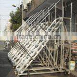 Self-Leveling Adjustable Height Mobile Work Platforms in Aluminum Material thumbnail-1
