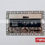 Custom Etched Logo Brass Metal Member Vip Card thumbnail-3