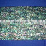 Natural Green Paua Shell Paper--Stick Back(option)